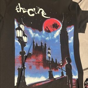 Black The Cure Tee